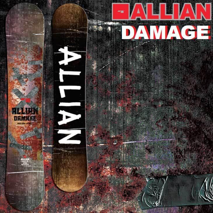 ALLIAN（アライアン） 21-22 ALLIAN スノーボード DAMAGE ダメージ