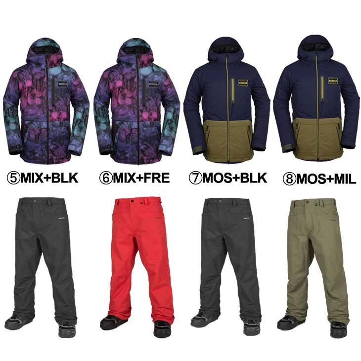 VOLCOM（ボルコム） 18-19 VOLCOM メンズ ウェア 上下セット スノー