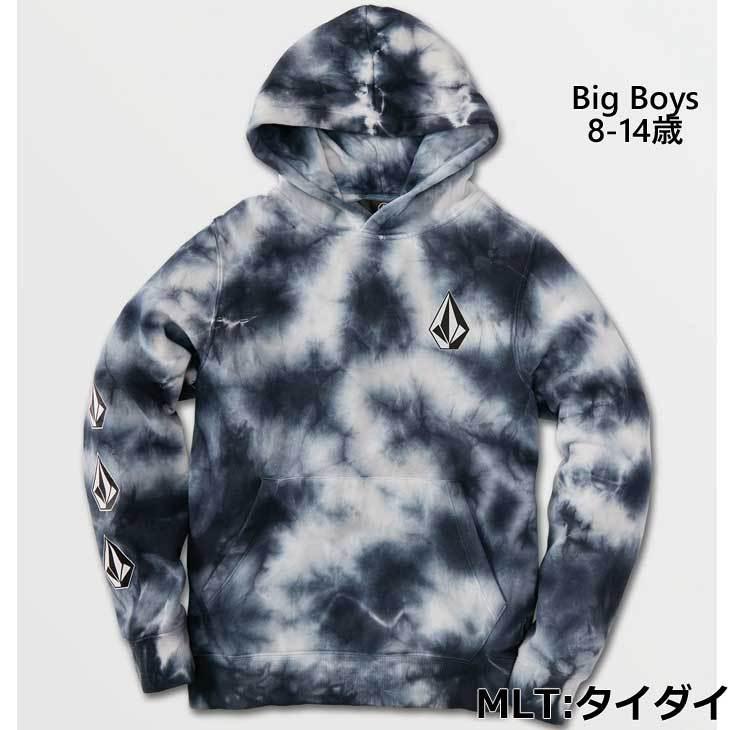 VOLCOM（ボルコム） キッズ パーカー 7-15歳 BIG YOUTH ICONIC STONE