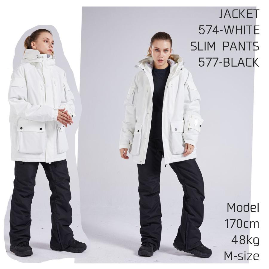 スノーボードウェア スキーウェア レディース メンズ 上下セット ユニ