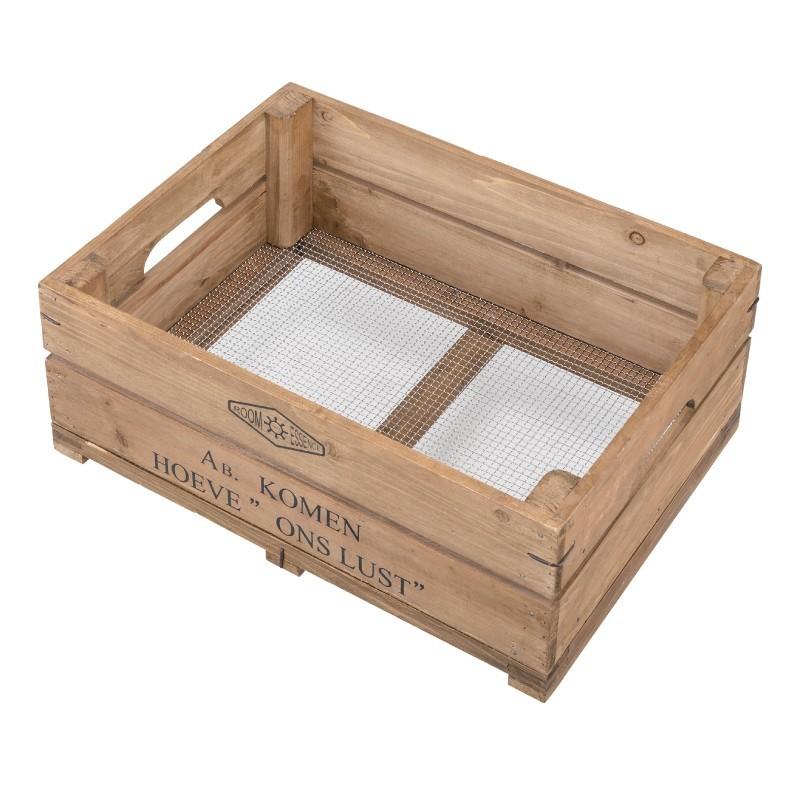 東谷 収納ボックス 木製 スタッキング 高さ20cm 工具入れ DIY 収納箱