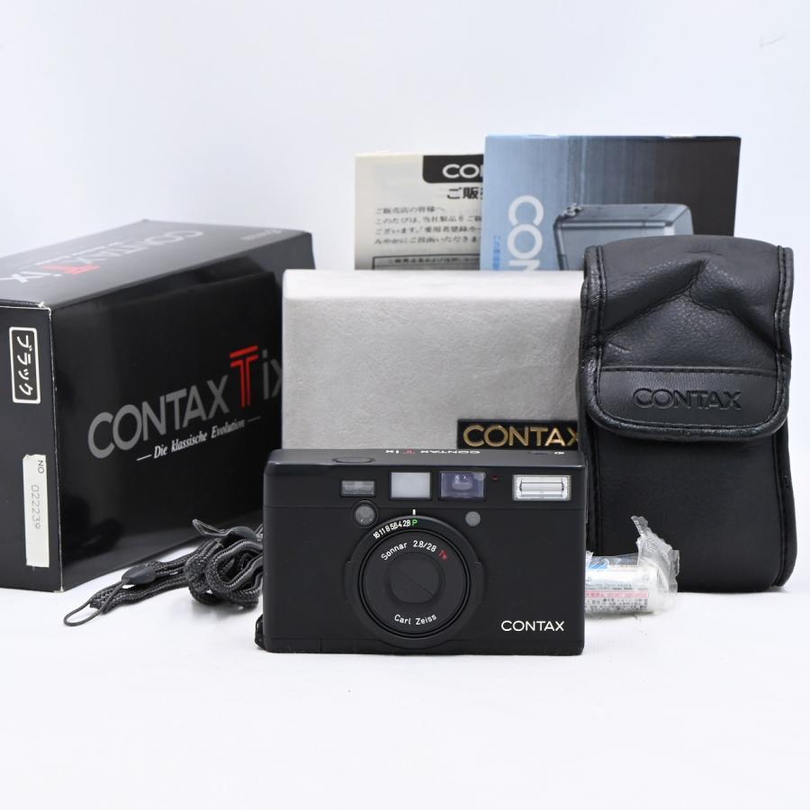 コンタックス CONTAX Tix ブラック : フラッグシップカメラ - 通販