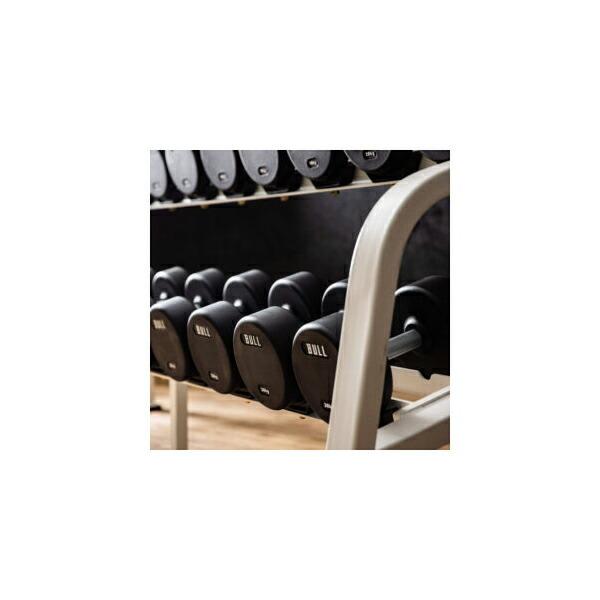すぎ】BULLダンベル12〜30kgラック➕マットset すぎ】BULLダンベル12