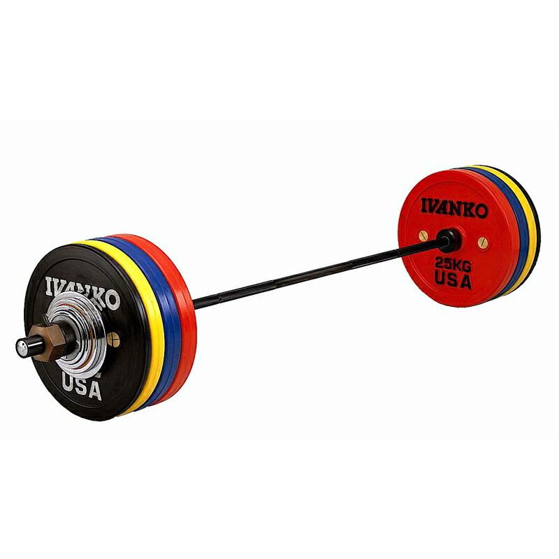 日本総代理店 Φ50mm高品質バーベルプレート IVANKO（イヴァンコ社製