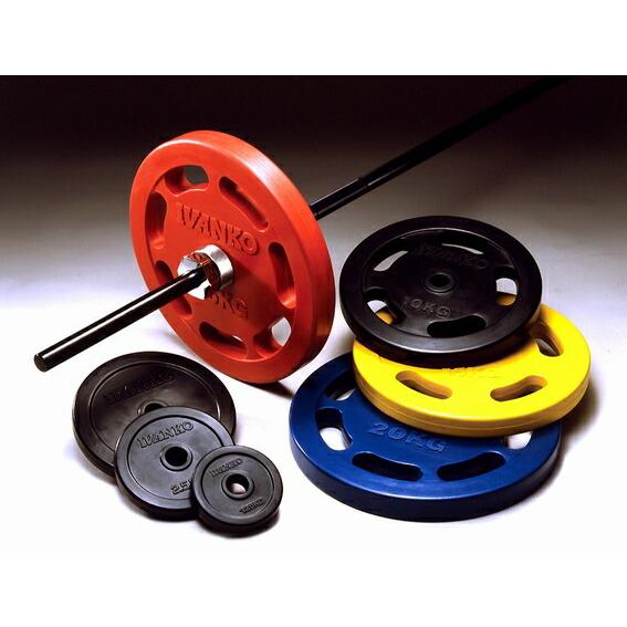 日本総代理店 Φ28mm 25kg（赤色）バーベルプレート IVANKO イヴァンコ