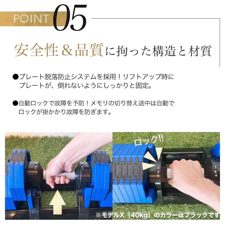 可変式ダンベル 40kg 2個セット 「FIT WORKS 公式モデル」（再入荷＆新