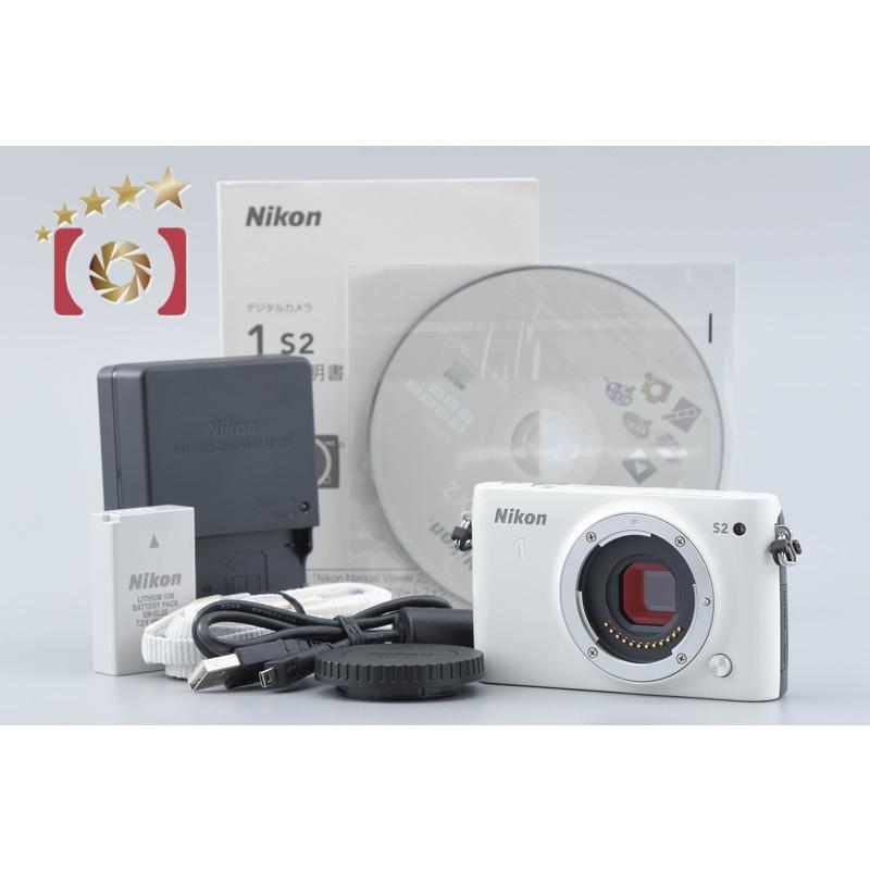 ニコン（Nikon） 【中古】Nikon 1 S2 ホワイト ミラーレス一眼カメラ
