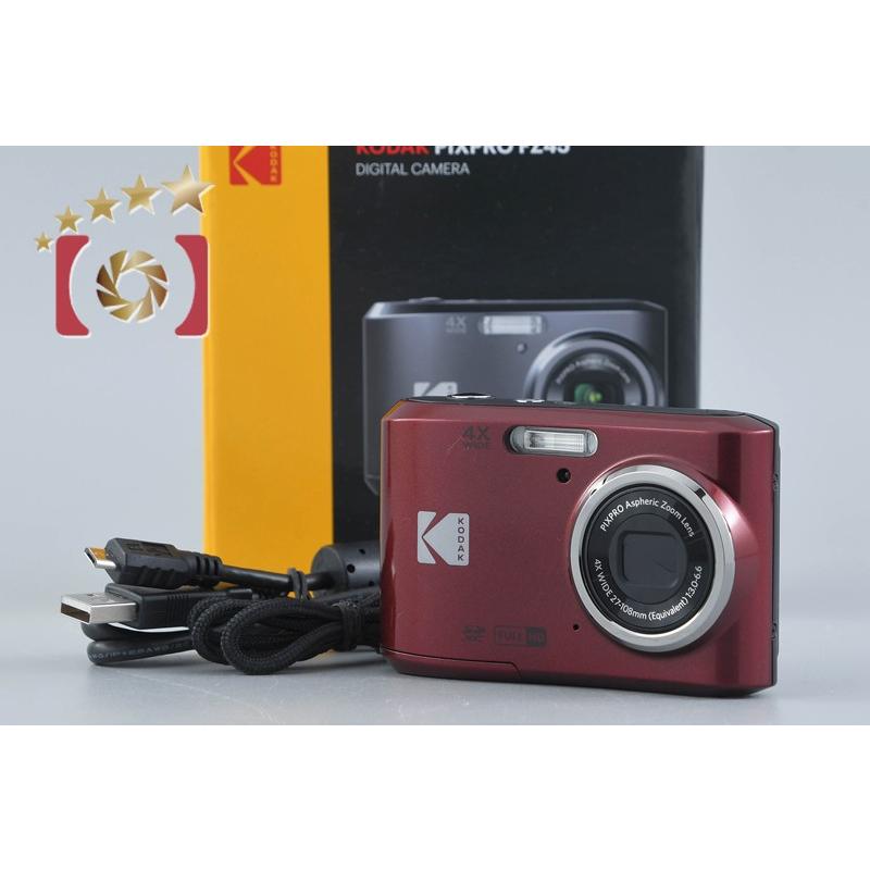 Kodak（コダック） 【中古】KODAK PIXPRO FZ45 レッド コンパクト