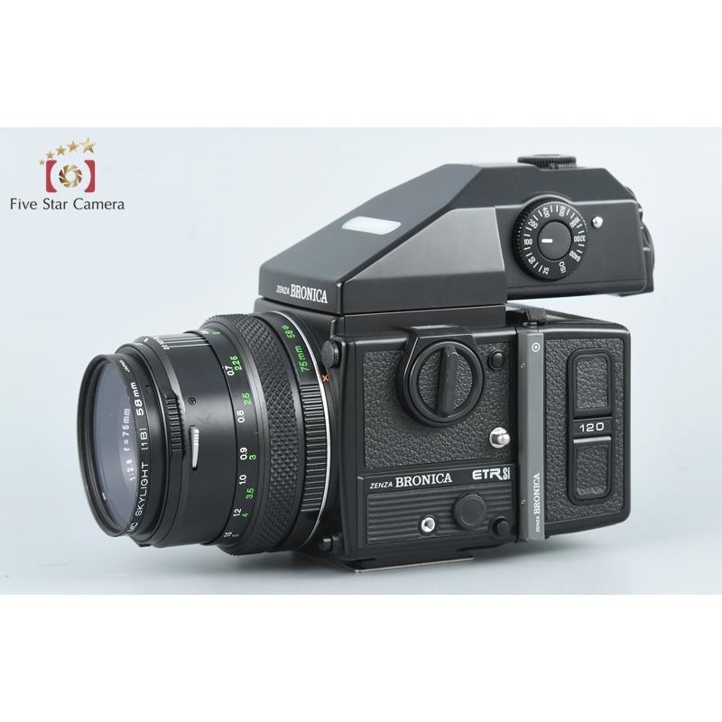 中古】ZENZA BRONICA ブロニカ ETR-Si + ZENZANON MC 75mm f/2.8