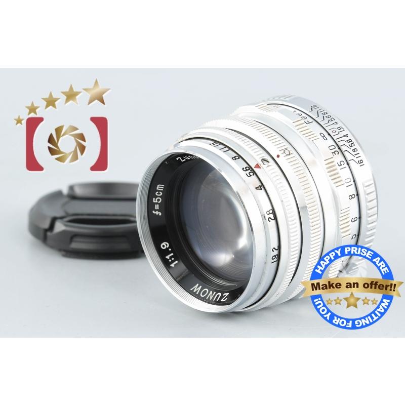 中古】ZUNOW ズノー 50mm f/1.9 : 中古カメラのファイブスターカメラ