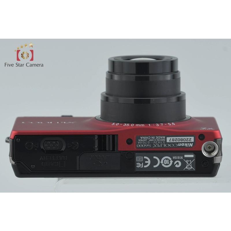 ニコン（Nikon） 【中古】Nikon COOLPIX S6000 フラッシュレッド