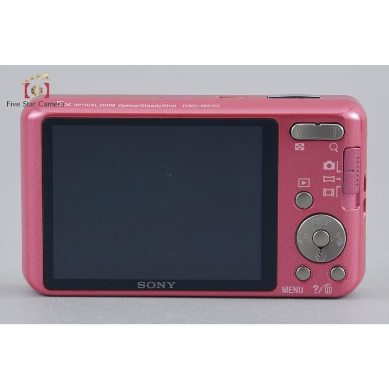 SONY（ソニー） 【中古】SONY Cyber-shot DSC-W570 ピンク コンパクト