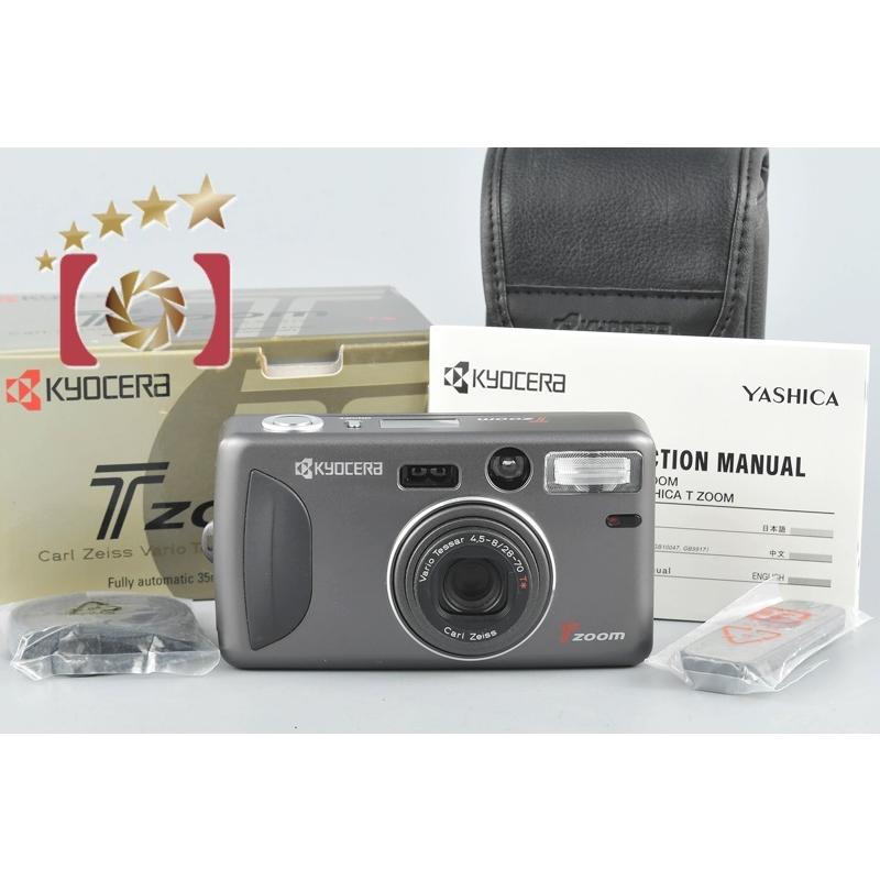 開封未使用品】Kyocera 京セラ T ZOOM コンパクトフィルムカメラ 元箱
