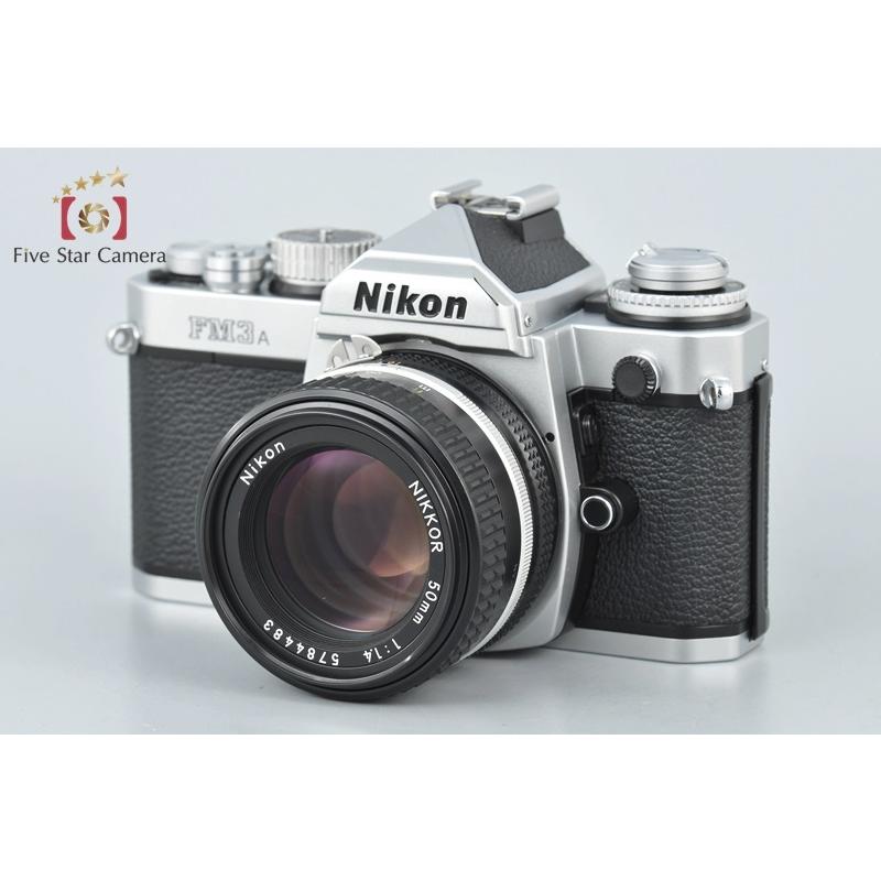 ニコン（Nikon） 【中古】Nikon FM3A シルバー + Ai-S NIKKOR 50mm f