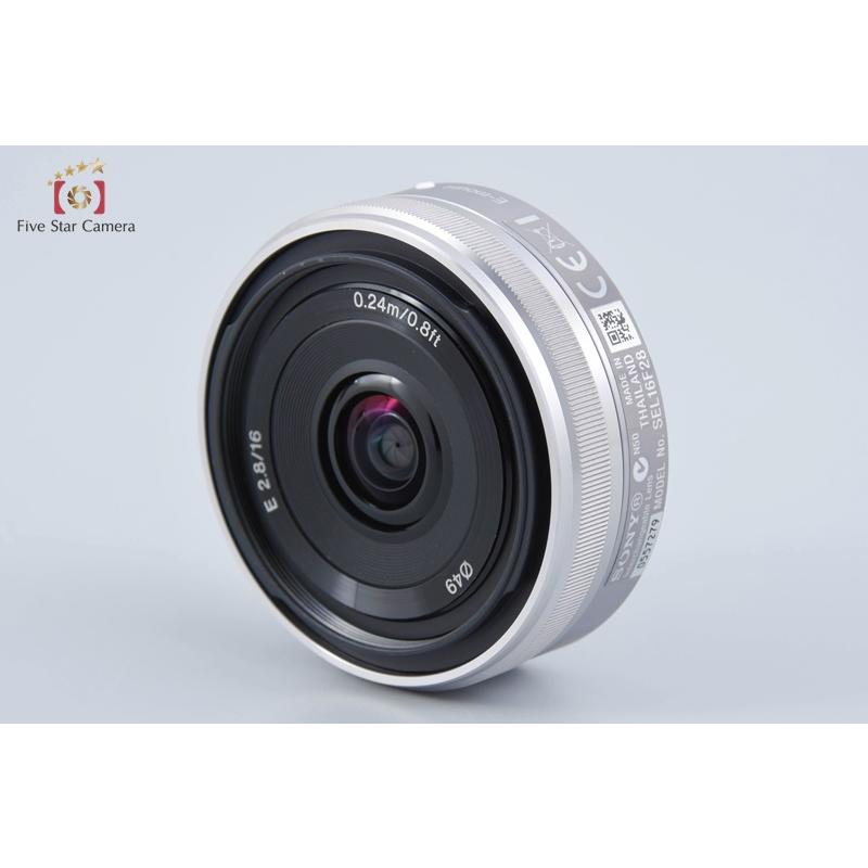 SONY（ソニー） 【中古】SONY α NEX-5 シルバー + E 16mm f/2.8