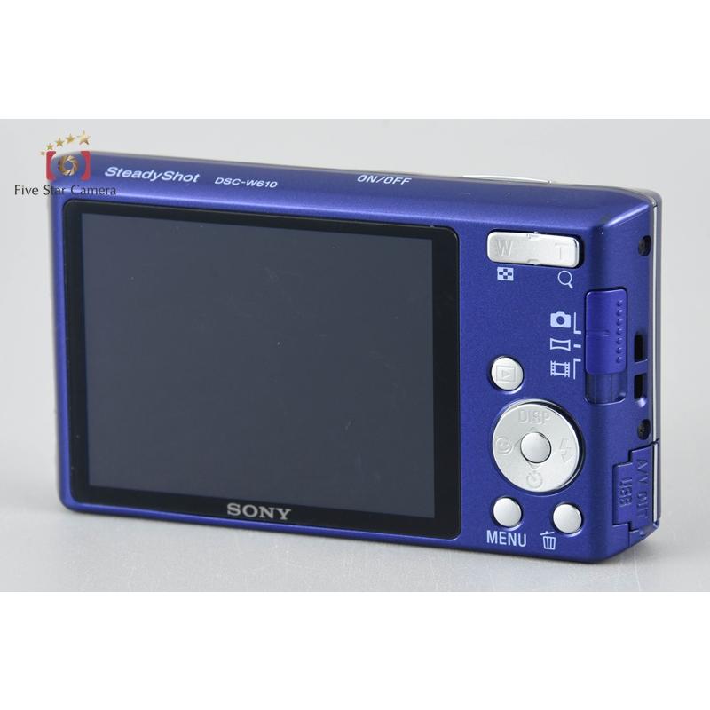 サイバーショット 【中古】SONY ソニー Cyber-Shot DSC-W610 ブルー