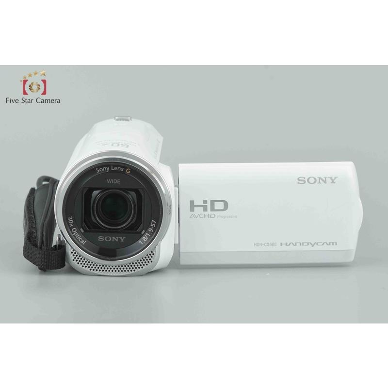 SONY（ソニー） 【中古】SONY ハンディカム HDR-CX680 ホワイト