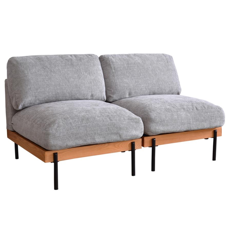 VENTOTA 2人掛けソファ ユニットソファ ソファー フェザー 羽毛