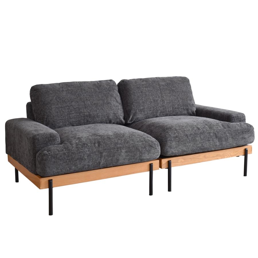 VENTOTA 2人掛けソファ ユニットソファ ソファー フェザー 羽毛