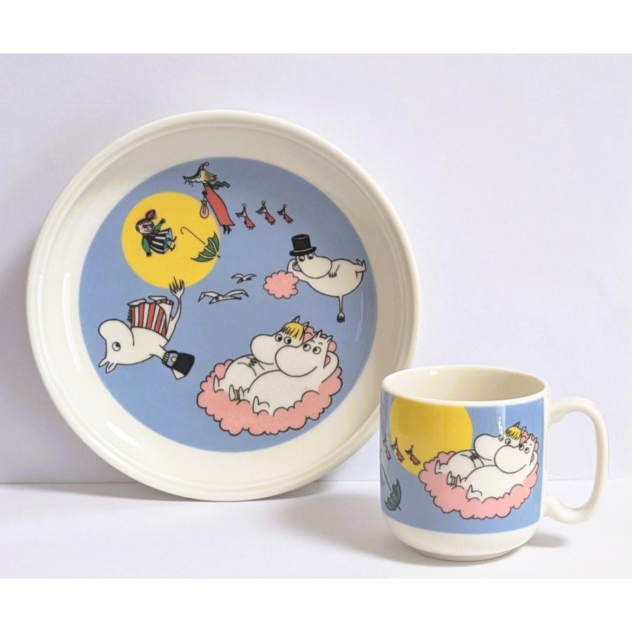 ARABIA（アラビア） ムーミンチルドレンセット フライングムーミン