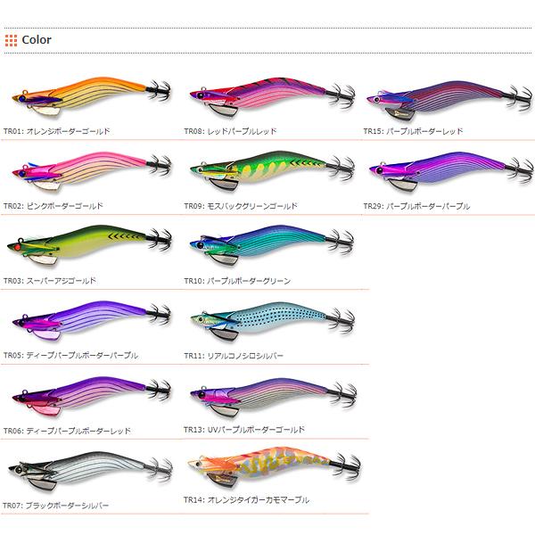 マルキュー（MARUKYU） エギリー ダートマックスTR 30g−BK TR06