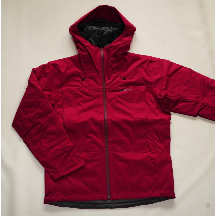 シマノ（SHIMANO） RB-034W レッド Lサイズ インサレーション レイン