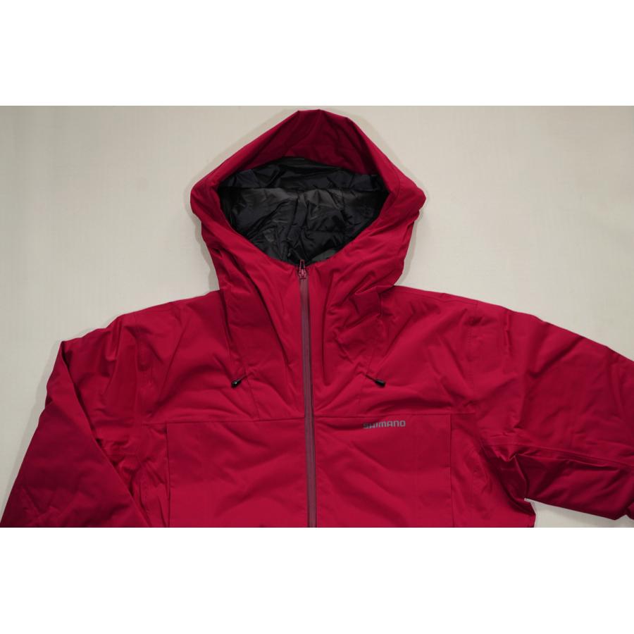 シマノ（SHIMANO） RB-034W レッド Lサイズ インサレーション レイン