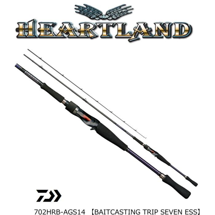 DAIWA（ダイワ） ハートランド AGS ベイトモデル 702HRB-AGS14 / バス