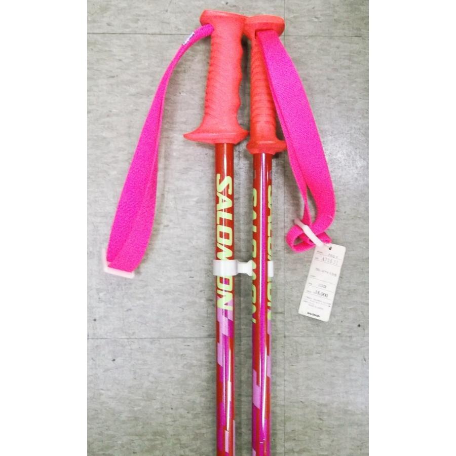 訳あり激安！お馴染み、サロモンブランドの上級ストック120cmが60