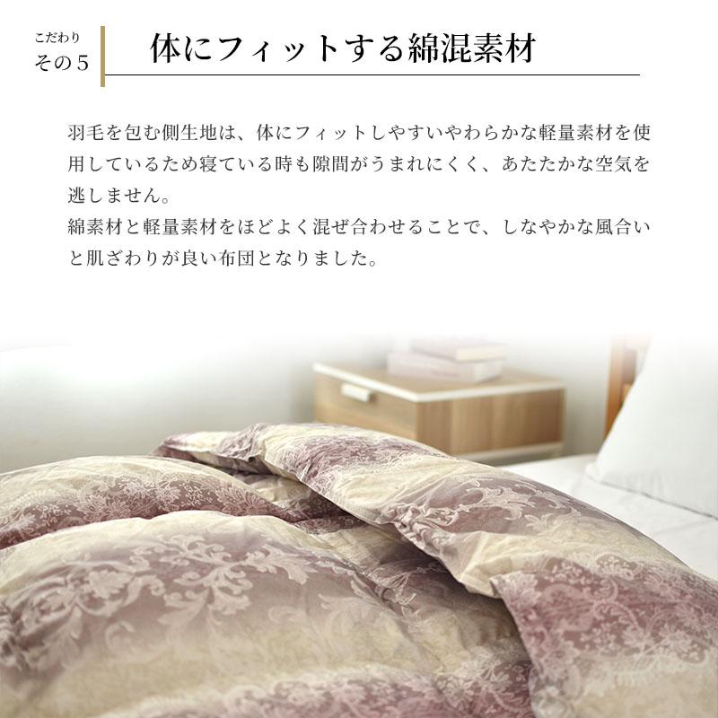 西川（nishikawa） 羽毛布団 シングル ロング ダウン85％ 掛け布団