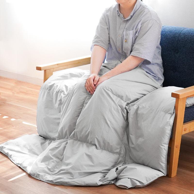 羽毛肌掛け布団 ハーフサイズ 150×100cm ダウン50％ ダウンケット 日本