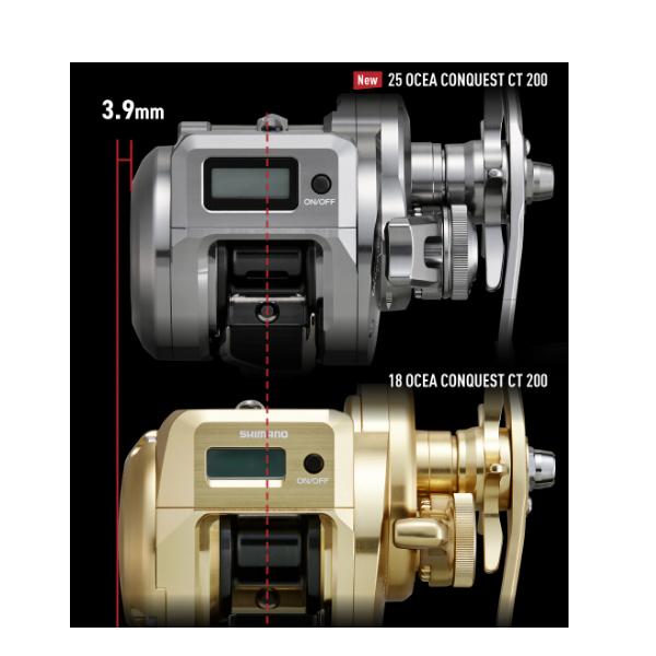 シマノ（SHIMANO） 25 オシアコンクエストCT 200HG RIGHT 右 リール