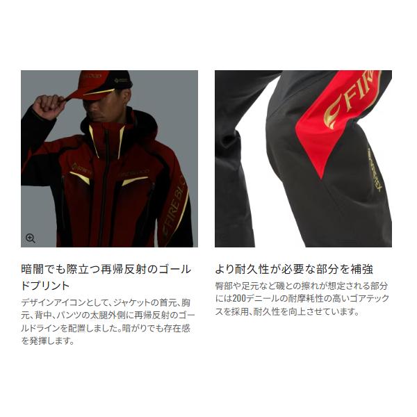 シマノ（SHIMANO） リミテッドプロ ゴアテックス レインスーツ RA-120Y