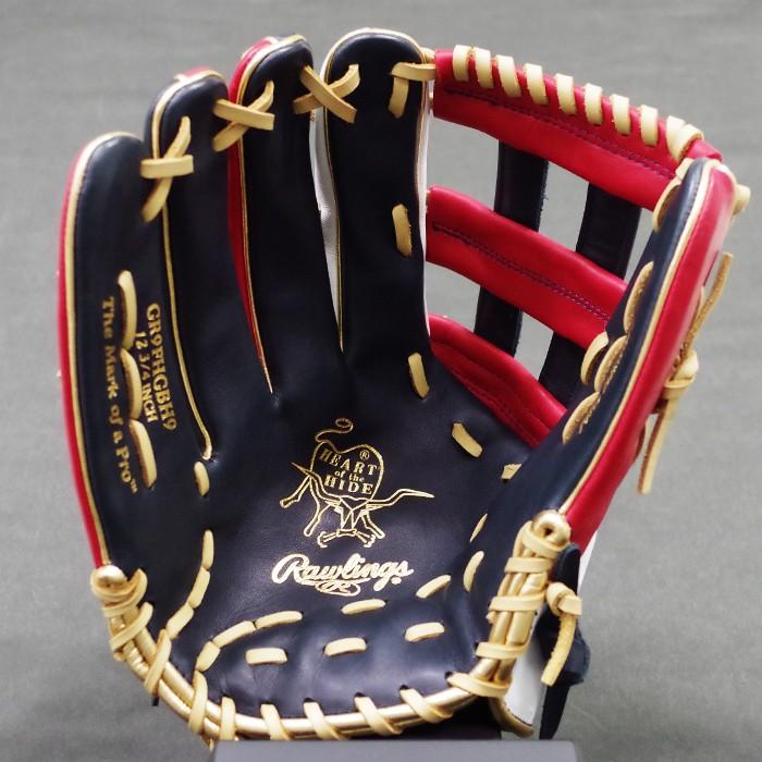軟式 カラー グラブ HOH GOLD CAMO 外野 ローリングス(Rawlings