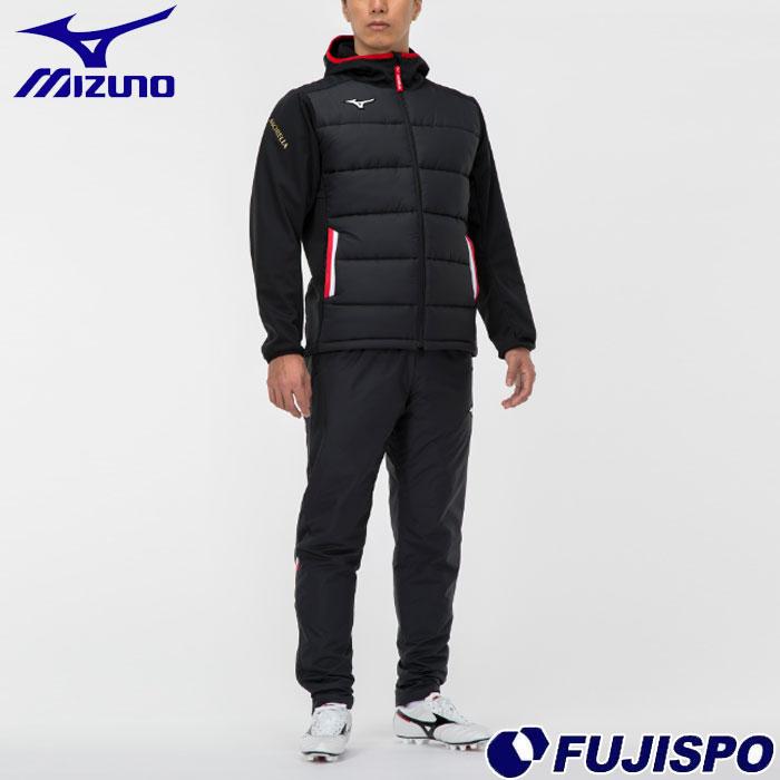ミズノ モレリア 中綿ジャケット & ウォーマーパンツ mizuno