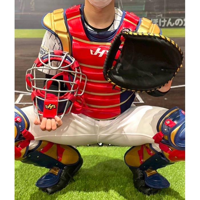 ハタケヤマ 限定 軟式キャッチャーギア 3点セット HATAKEYAMA【野球