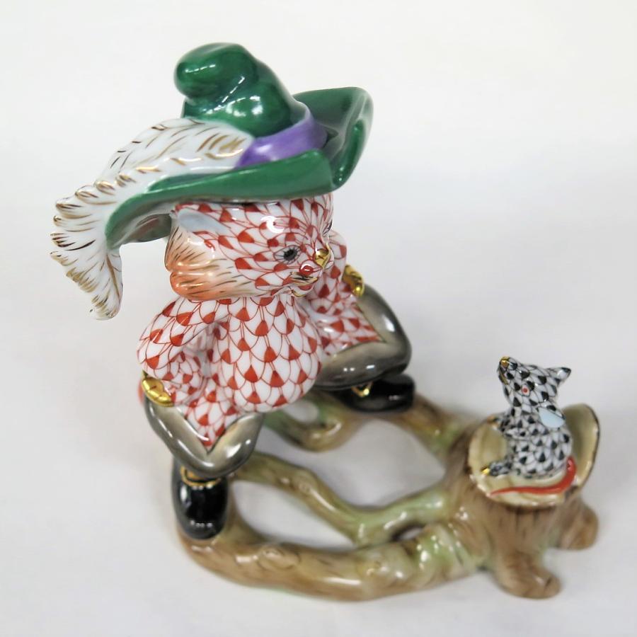 ヘレンド（HEREND） ビューヘレンド (VH)「長靴をはいた猫」15668