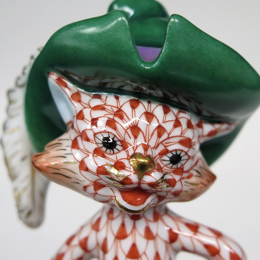 ヘレンド（HEREND） ビューヘレンド (VH)「長靴をはいた猫」15668
