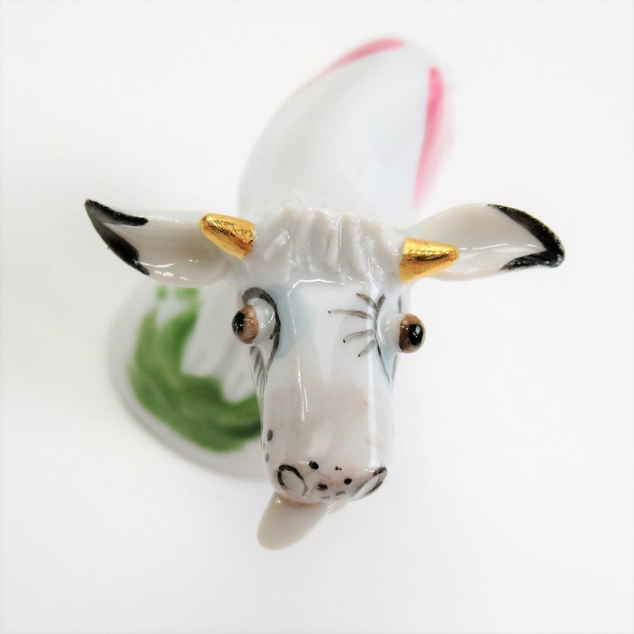 マイセン Meissen 手びねり人形 干支シリーズ 83471「丑(ウシ