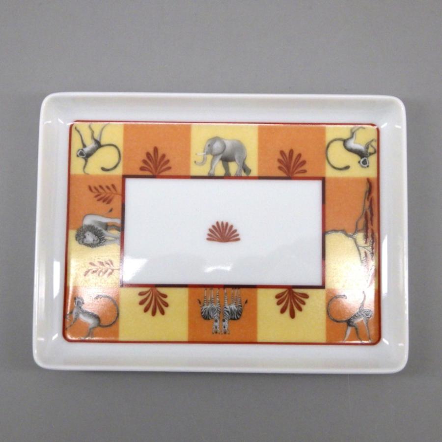 HERMES（エルメス） アフリカ デミタスカップ＆ソーサー ペア トレイ