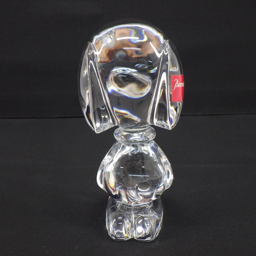 バカラ（Baccarat） スヌーピー 箱付き 置物 クリスタルガラス 人形