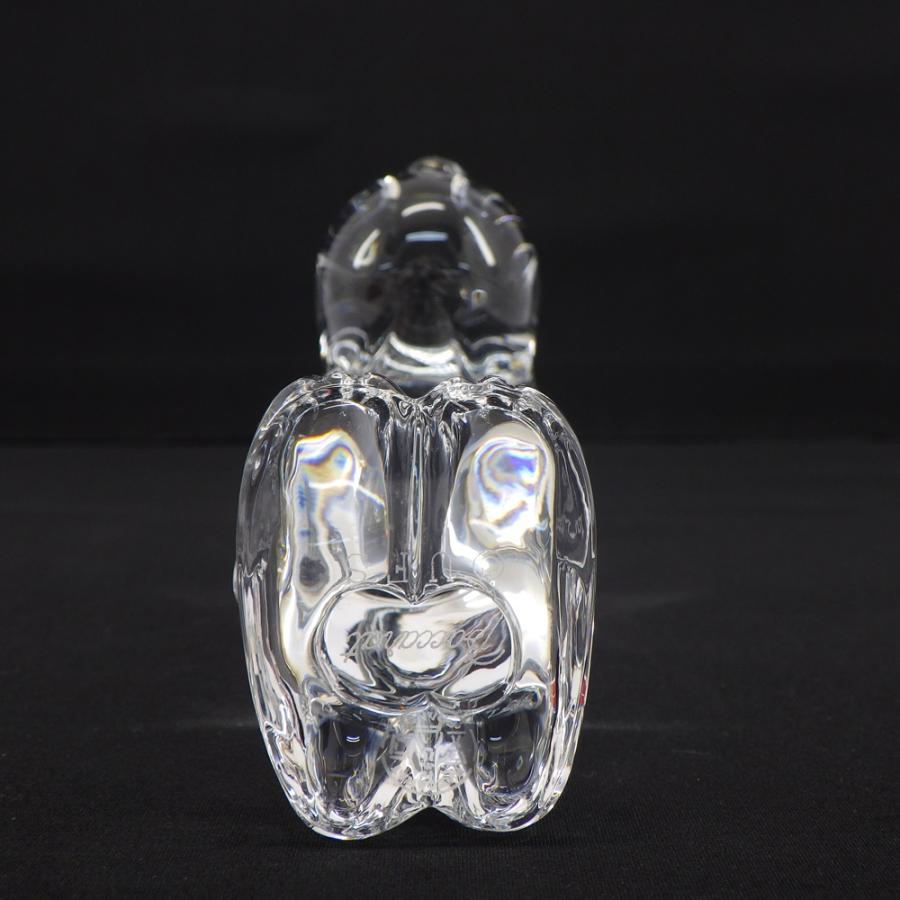 バカラ（Baccarat） スヌーピー 箱付き 置物 クリスタルガラス 人形