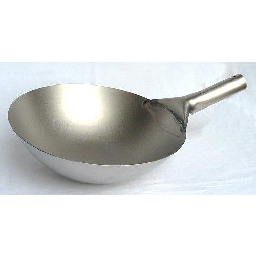 中華鍋 片手中華鍋 純チタン 北京鍋39cm 1-0426-0205 : 料理道具の