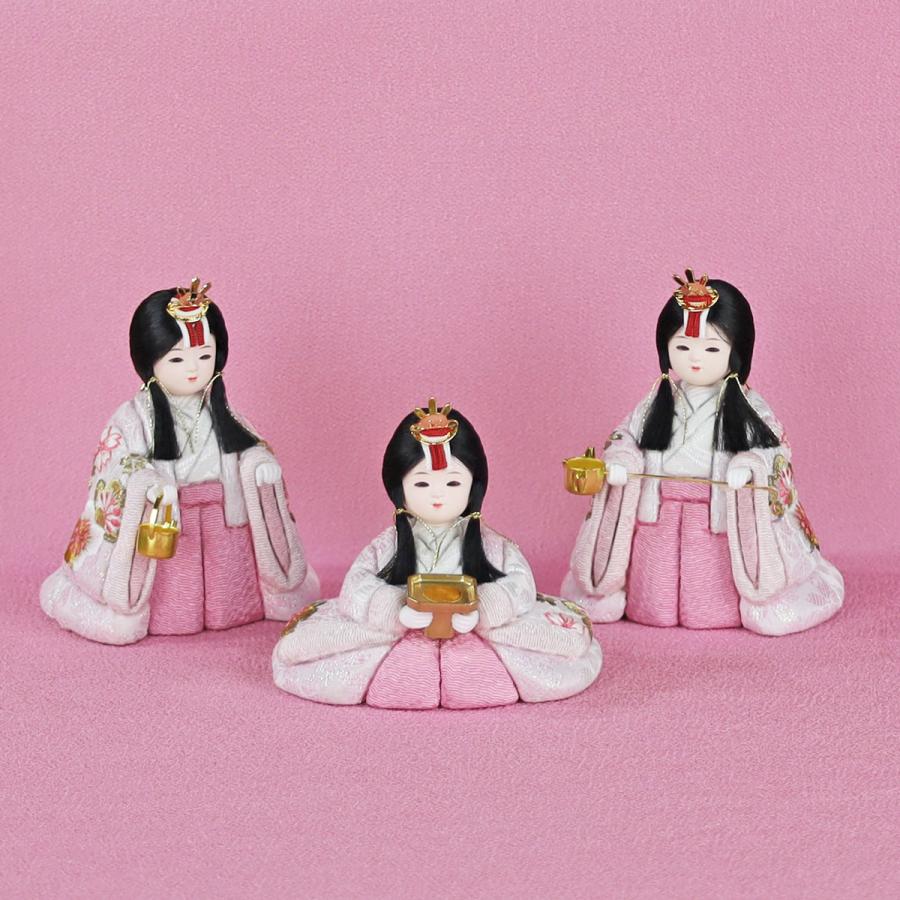 雛人形 木目込み コンパクト おしゃれ インテリア (木目込み雛 桜結