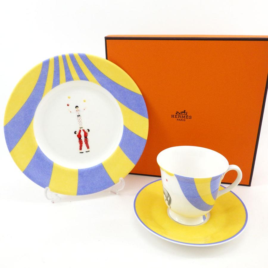 HERMES（エルメス） Bebe Circus ベベサーカス カップ＆ソーサー