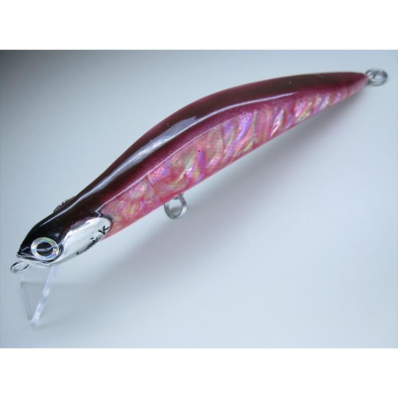 ハンドメイドミノー アワビピンク 90mm フローティングミノー 7