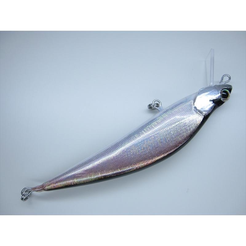 ハンドメイドミノー ホロアルミ 88mm フローティングミノー 6