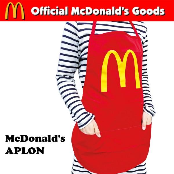 McDonald's APLON【マクドナルド エプロン】アメ雑貨 マクドナルド