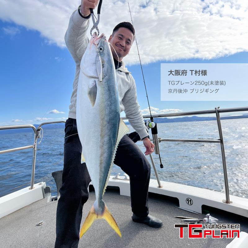 FUNKS TGプレーン 200g 2個 タングステン ジグ 未塗装 メタルジグ 無垢