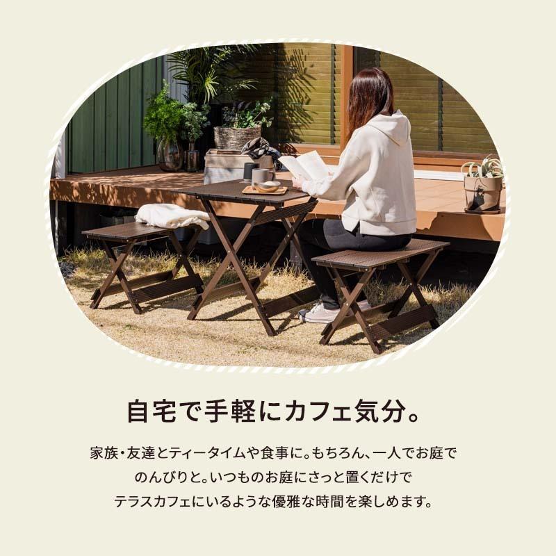WANTKEY CAMP 折りたたみアウトドアテーブル 三点セット WANTKEY CAMP